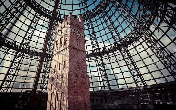 Melbourne Central shot tower under the glass dome for The GPT Group customer story
