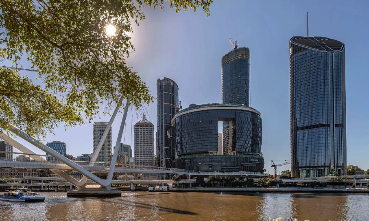 Queen's Wharf Brisbane precinct beside the river, used for The Star Queen's Wharf customer story
